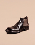 M25010 コルドヴァン·チェルシーブーツ (Cordovan Chelsea Boots)(ブラウン) Vibram®