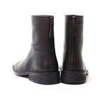 M25009 ホーススクエアアンクルブーツ (Horse Square Ankle Boots)(ブラウン)