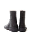 M25009 ホーススクエアアンクルブーツ (Horse Square Ankle Boots)(ブラウン)