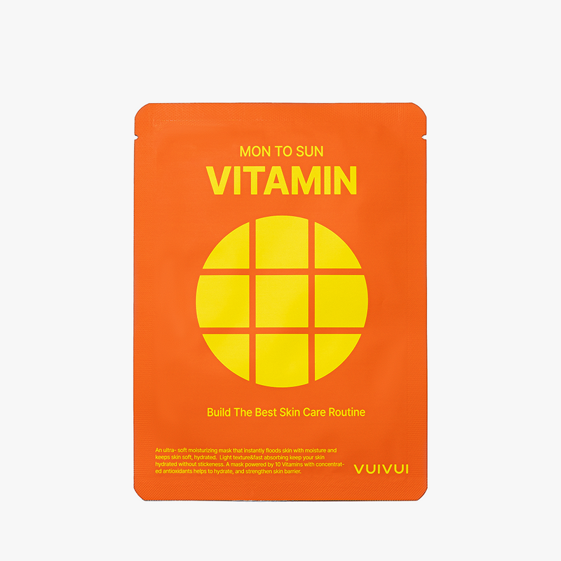 VUIVUI BYOELEE MON TO SUN ビタミン シートマスク 25mL