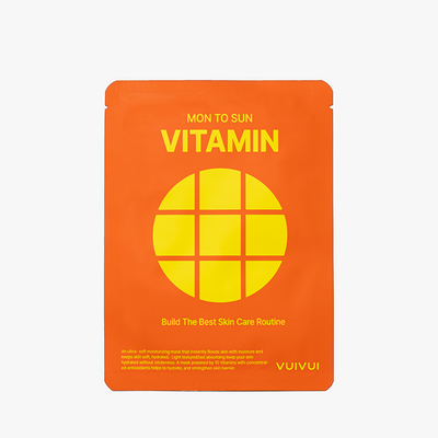 VUIVUI BYOELEE MON TO SUN ビタミン シートマスク 25mL