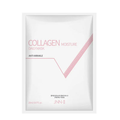 JNN-II コラーゲン モイスチャー デイリーシートマスク 20mL×10枚