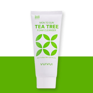 VUIVUI BYOELEE MON TO SUN ティーツリー 洗顔フォーム 100g