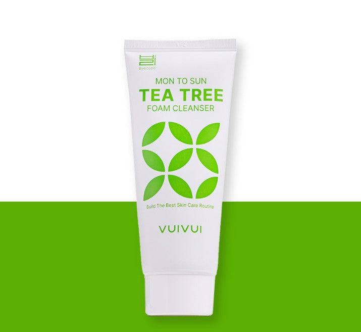 VUIVUI BYOELEE MON TO SUN ティーツリー 洗顔フォーム 100g