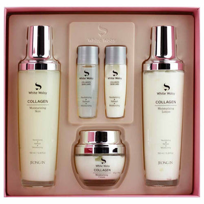 White Wolsy コラーゲン 女性用 基礎スキンケア 3点セット