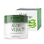 MediFlower アロエベラ フレッシュ スージング トナーパッド 180mL（60枚）