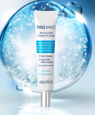 MediFlower アロニクス トリプルエフェクト リアルコラーゲン リンクル アイクリーム 40mL