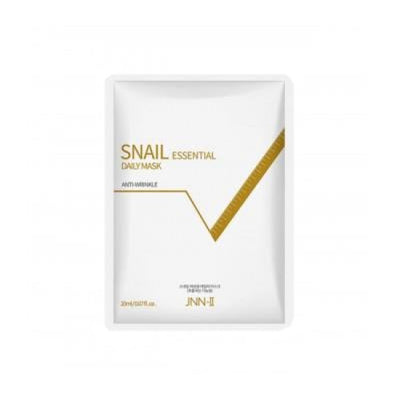 JNN-II スネイル エッセンシャル デイリーシートマスク 20mL×10枚