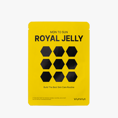 VUIVUI BYOELEE MON TO SUN ロイヤルゼリー シートマスク 25mL