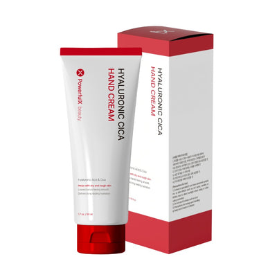 Powerfull-X ヒアルロン酸 シカ ハンドクリーム 50mL 手肌をしっとり保湿し、肌荒れ・敏感肌をやさしく整える。