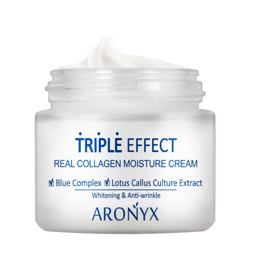 MediFlower アロニクス トリプルエフェクト リアルコラーゲン モイスチャー クリーム 50mL