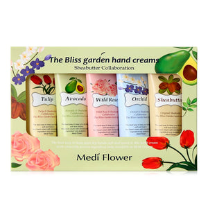 MediFlower ザ・ブリスガーデン ハンドクリーム 5種セット（50g×5本）