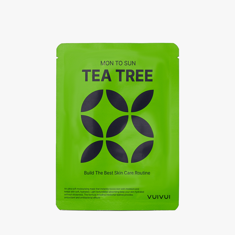 VUIVUI BYOELEE MON TO SUN ティーツリー シートマスク 25mL