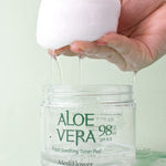 MediFlower アロエベラ フレッシュ スージング トナーパッド 180mL（60枚）