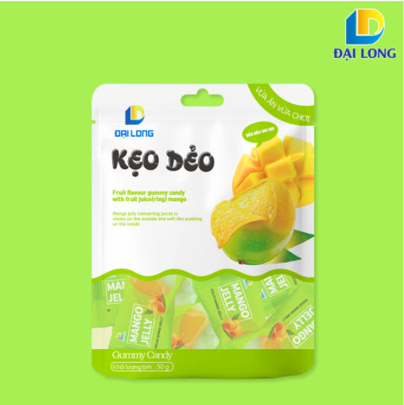 ベトナム ダイロン ケオデオ グリーンマンゴーゼリー 50g [原産国: ベトナム]