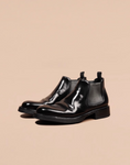M25010 コルドヴァン·チェルシーブーツ (Cordovan Chelsea Boots)(ブラック) Vibram®