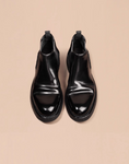 M25010 コルドヴァン·チェルシーブーツ (Cordovan Chelsea Boots)(ブラック) Vibram®