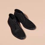 M25008 スエードチュッカブーツ (Suade Chukka Boots)(ブラック) Vibram®