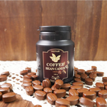 噛んで食べる ダイロン コーヒービーンズキャンディ 100g×3個 + グリーンマンゴーゼリー 50g×1個 [原産国: ベトナム]
