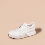 デュアルホースハイドスニーカー (Dual Horsehide Sneaker)(ブラック&ホワイト) Vibram®