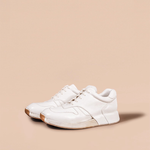 デュアルホースハイドスニーカー (Dual Horsehide Sneaker)(ブラック&ホワイト) Vibram®