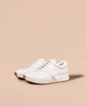 デュアルホースハイドスニーカー (Dual Horsehide Sneaker)(ブラック&ホワイト) Vibram®