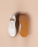 デュアルホースハイドスニーカー (Dual Horsehide Sneaker)(ブラック&ホワイト) Vibram®